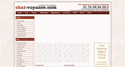 Desktop Screenshot of chat-voyance.com